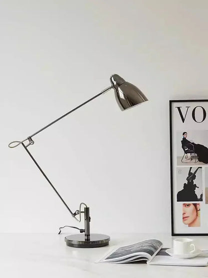 Swing Long Arm Table Lamp Flexible Adjustable Aluminum Desk Light with E27 Bulb led floor lamp
