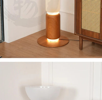 Italy Design LED Floor Lights Heavy Glass Modern Bright Floor Lamps