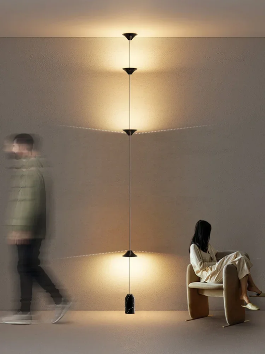 Soreluna Floor Lamp Living room background wall pendant light