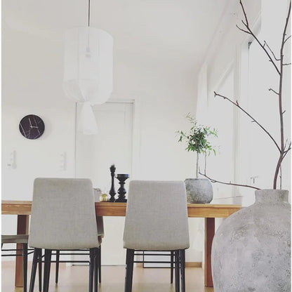 Ay Illuminate Pendant Light Nordic design linencotton DIY Fabric Lamp