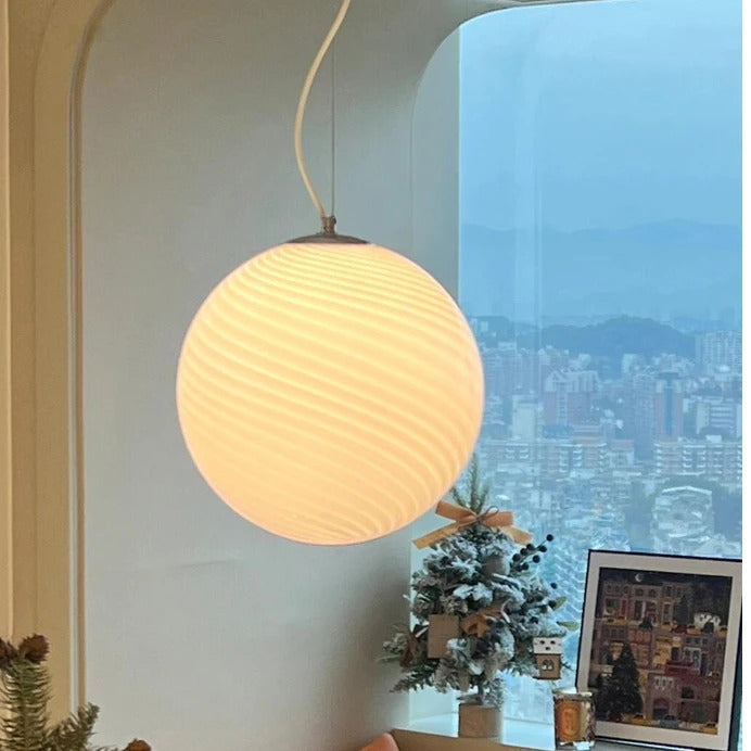 Murano Lollipop Colorful Bubble Creative Glass Pendant Light