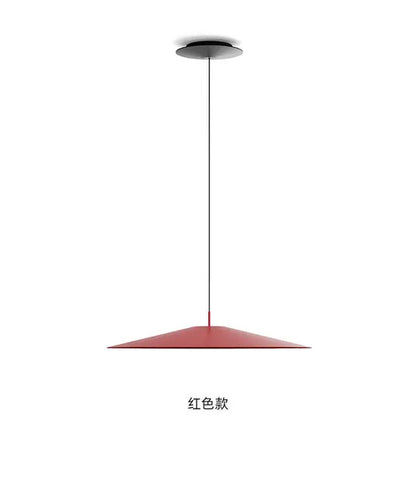 Minimalist black Flying Saucer Pendant lamp led round dining lamp