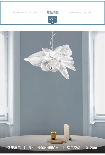 La Belle Etoile Chandeliers Nordic fancy chandeliers Italian Designer White minimalist lamp