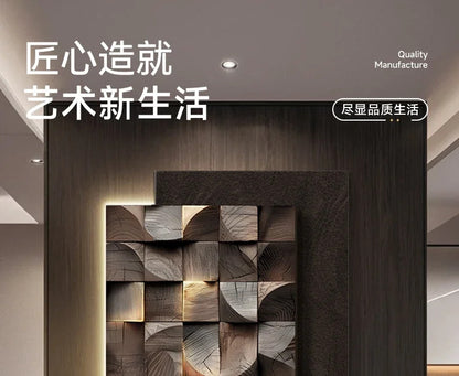 Italy Designer Geometric Wall Lamp Square Mounted Background Hallway Sconce lighting