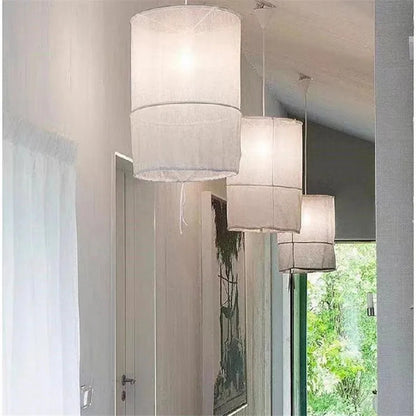 Denmark Linen Cloth Pendant Light Ay illuminate Pendant lamp