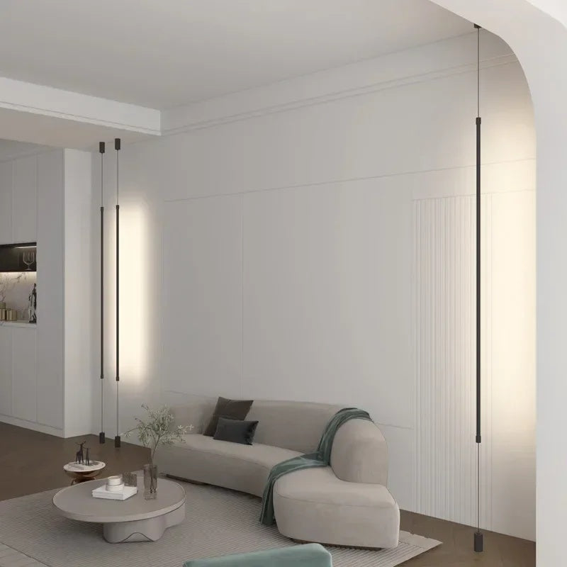 Slim line Cabinet Floor Lamp