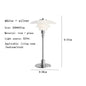 Danish Designer Pink Glass Table Lamp Nordic Modern High-end Reading LED Desk Light Living Room Bedroom Study Bedside Lamp