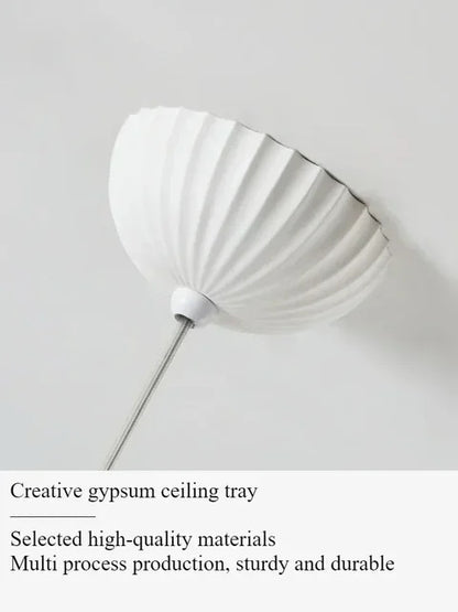 French Gypsum Pendant Light Nordic Designer Restaurant Chandelier