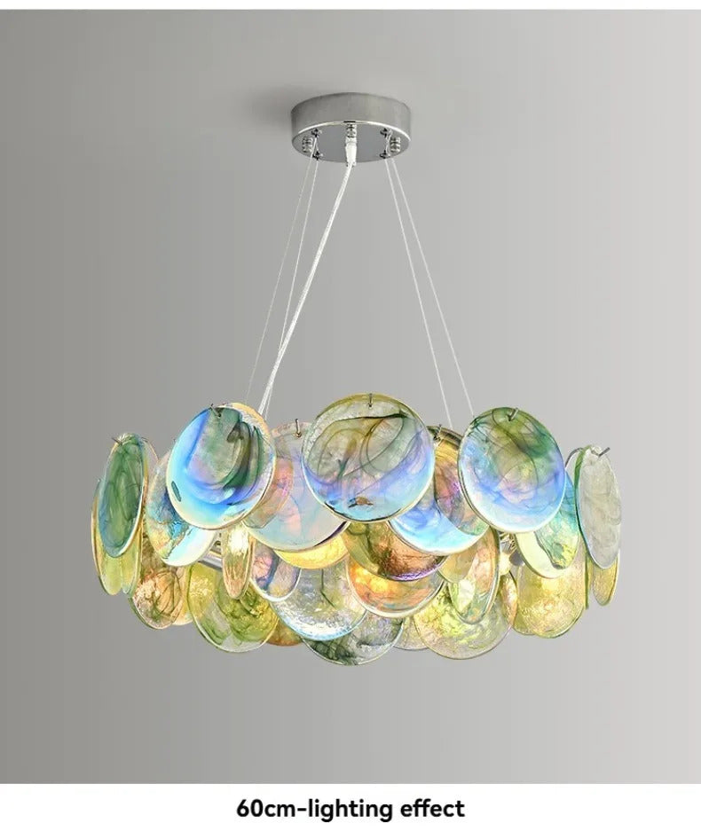 Camisa Murano Glass Chandelier Living Room art deco chandelier