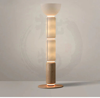 Italy Design LED Floor Lights Heavy Glass Modern Bright Floor Lamps