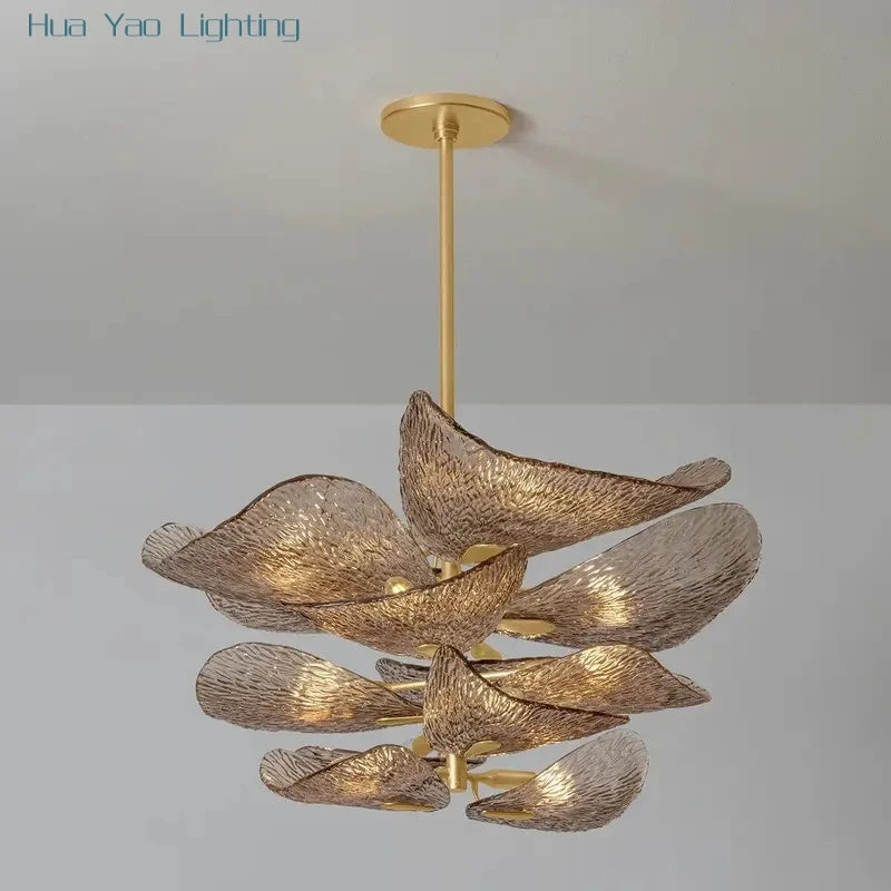 Glass Petal Lighting