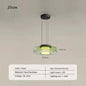 Nordic LED Glass Chandelier for Restaurant Bedroom Dining Room Table Glass Pendant Lights  Home Decoration