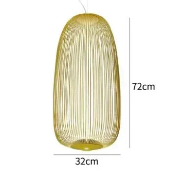 Creative Iron Pendant Lights Modern Chandelier Ceiling Lamp for Living Room Hanging Lamp Home Decor Dining Room Light Suspension