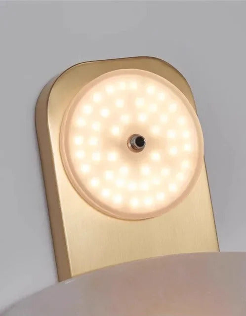 Nordic Marble Wall Lamp Modern luxury gold travertine LED sconce Lighting