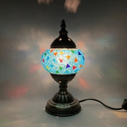 Turkish mosaic glass Table Lamp home bedside table lamp