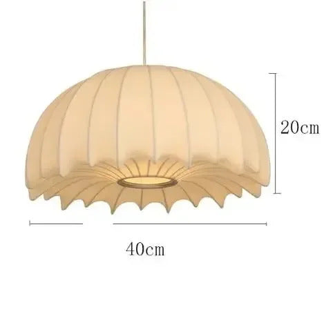 Creative Cocoon Pendant Lamp Wabi Sabi Style Pendant Light