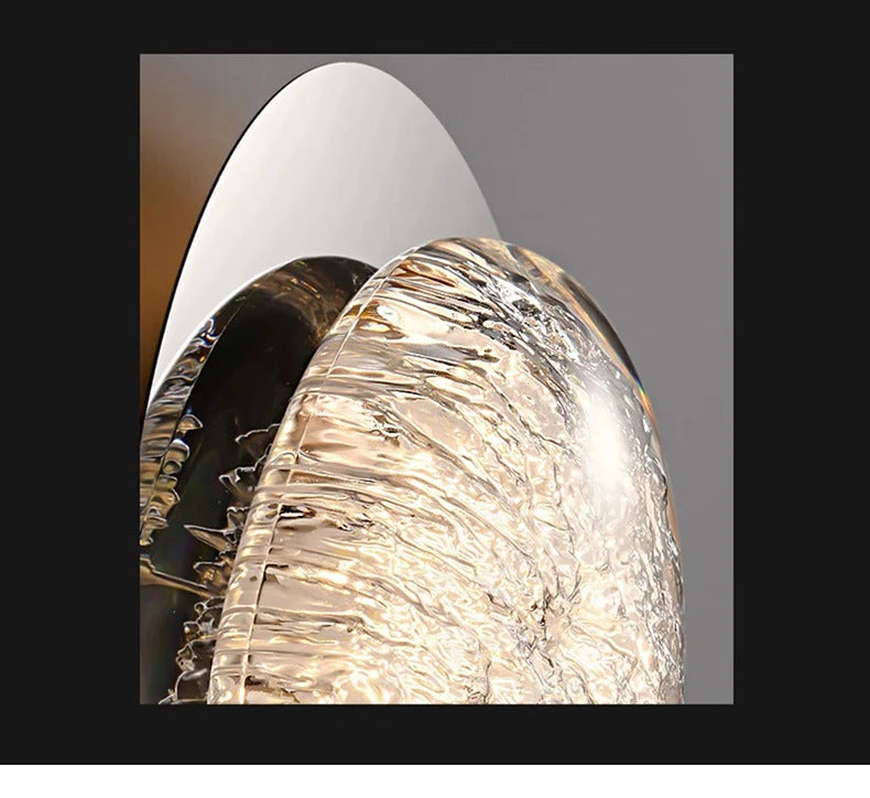 Platinum Art Wall Lamp Modern Creative Design Pebble Corridor wall lighting LED