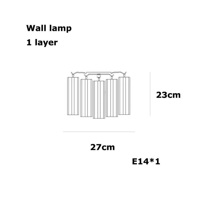 Pink Clear Glass Tube French Design Led Chandelier Lighting Hanging Lamp Lustre Suspension Luminaire Lamp For Dinning Room Decor