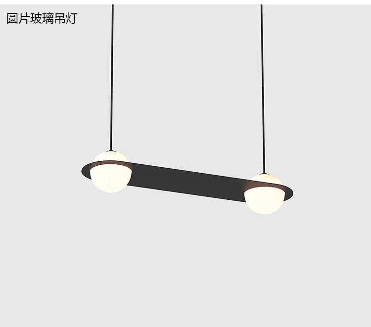 Laurent Collection Nordic glass ball pendant light art led geometric lamp