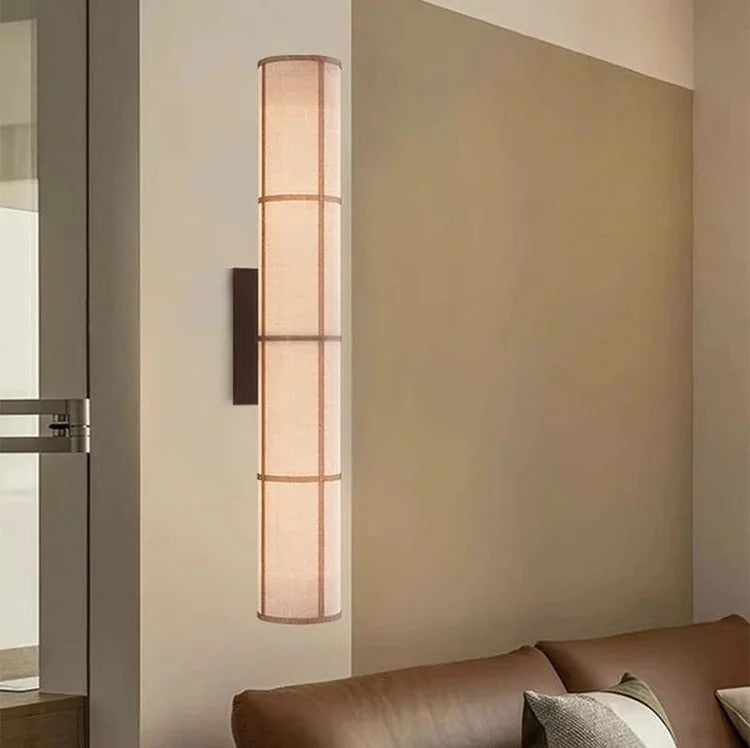 Wabi Sabi Cloth Led Pendant Lamp Designer Fabric Ceiling Chandelier