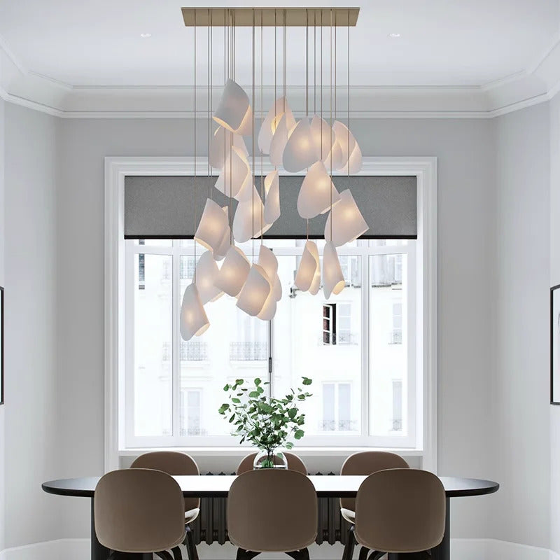 Nordic Minimalist ceramics chandelier Canada designer artistic creativity pendant lamp