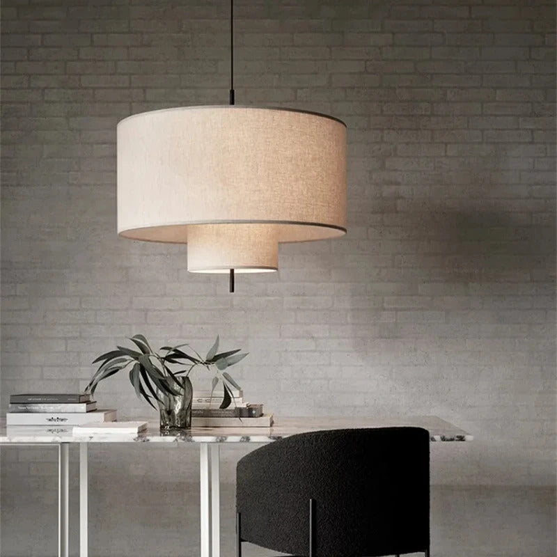 Market Set Pebble Pendant Light Bohemia fabric Pendant lamp