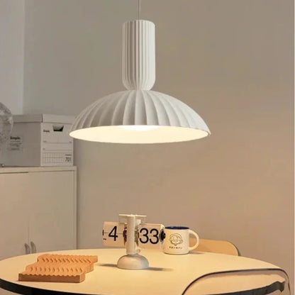 French Gypsum Pendant Light Nordic Designer Restaurant Chandelier