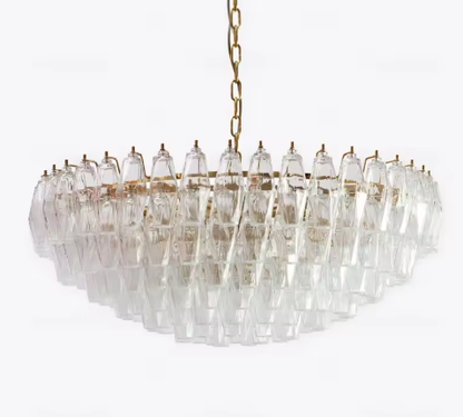 Amber Sorrento Chandelier-Green Chandelier