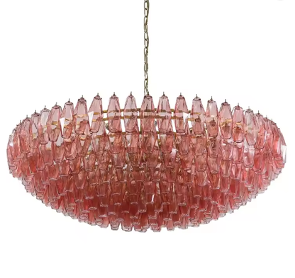 Amber Sorrento Chandelier-Green Chandelier