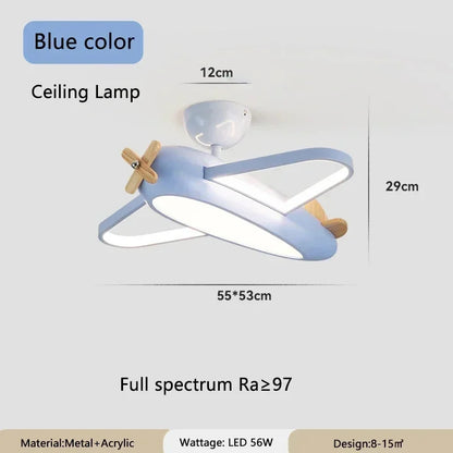 Creative Airplane Lamps Modern Children's Room Chandelier