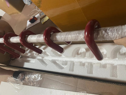 Nordic U-shaped Pendant lamp water pipe long strip Chandelier