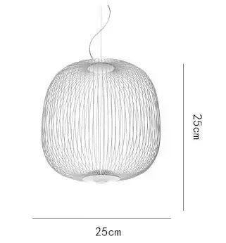Creative Iron Pendant Lights Modern Chandelier Ceiling Lamp for Living Room Hanging Lamp Home Decor Dining Room Light Suspension