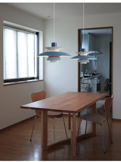 PH Pendant Lamp Danish Designer Umbrella Ceiling Chandelier Modern Colorful Led Pendant Lamp