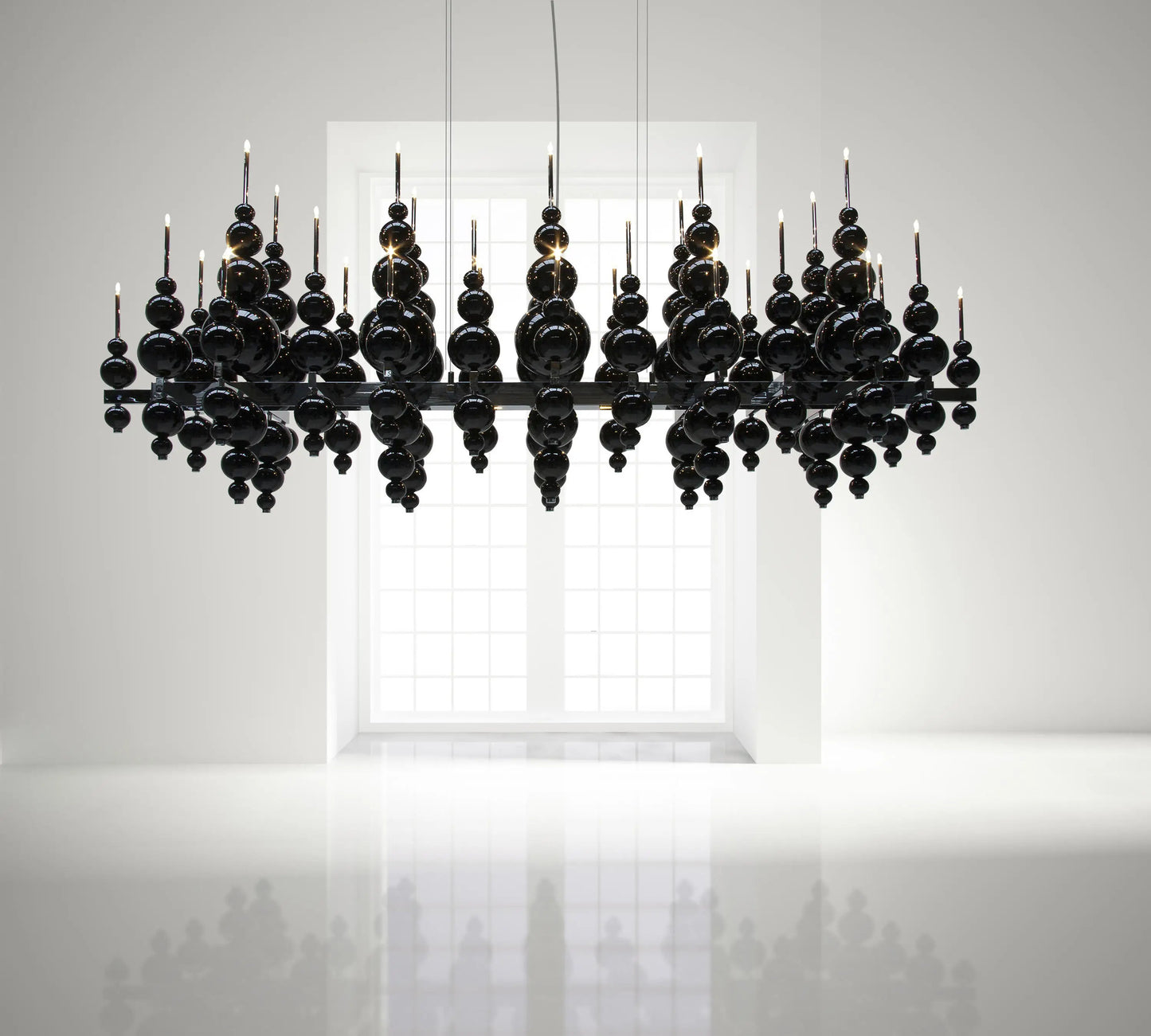 Luxury Living Room Black Chandelier Designer Tears From Moon Chandelier