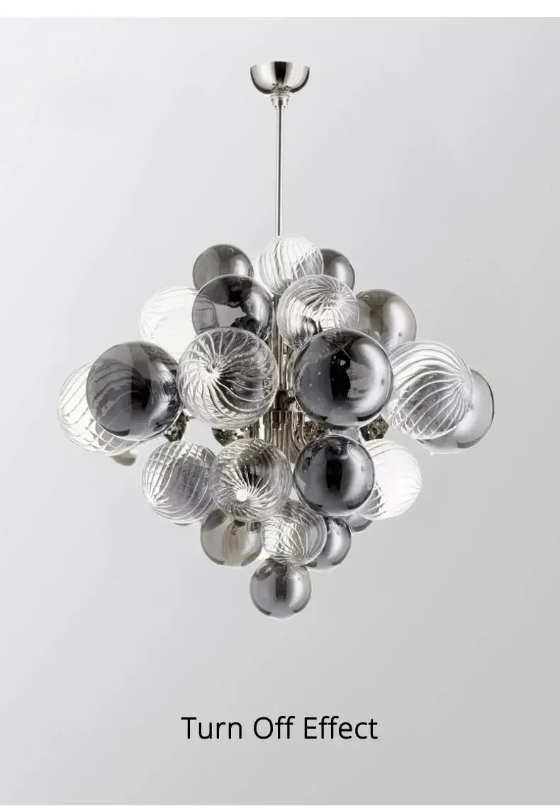 Candeeiro suspenso de vidro de luxo em estilo francês, estilo antigo, para bar, restaurante ou quarto acolhedor. 