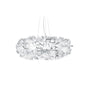 Italian Art Flower Petal Style Pendant light Nordic Clouds Led Chandelier