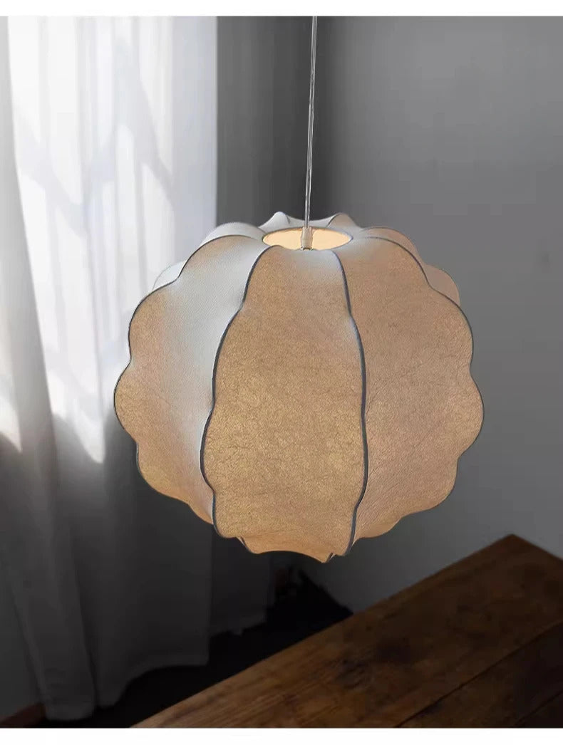 Japan Silk Pendant Light Nordic Creative Silk Chandelier
