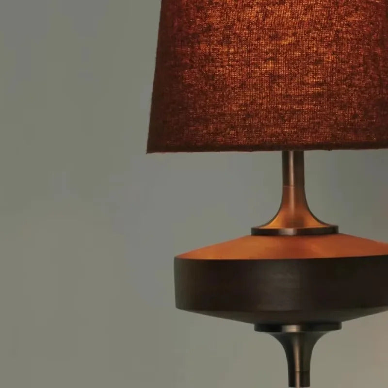 French Vintage Solid Wood Wall Lamp Luxury Retro Bedside sconce light