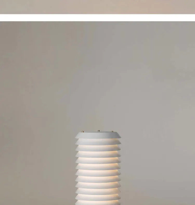 Maija Table Lamp medieval style Nordic design lamp replica living room retro pleated floor lamp study white bedside table light