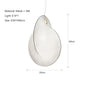Japanese Silk Chandelier LED Wabi Sabi Pendant Lamp Living Room LED Cocoon Lamp