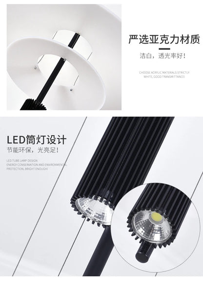 Designer Flamingo Chandelier Nordic Style Acrylic Chandelier