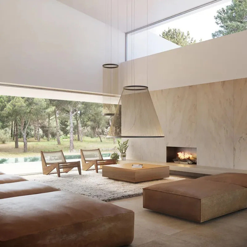 Spanish Tassel Chandelier Modern Villa Empty Stairs Living Dining Room Creative Chandelier