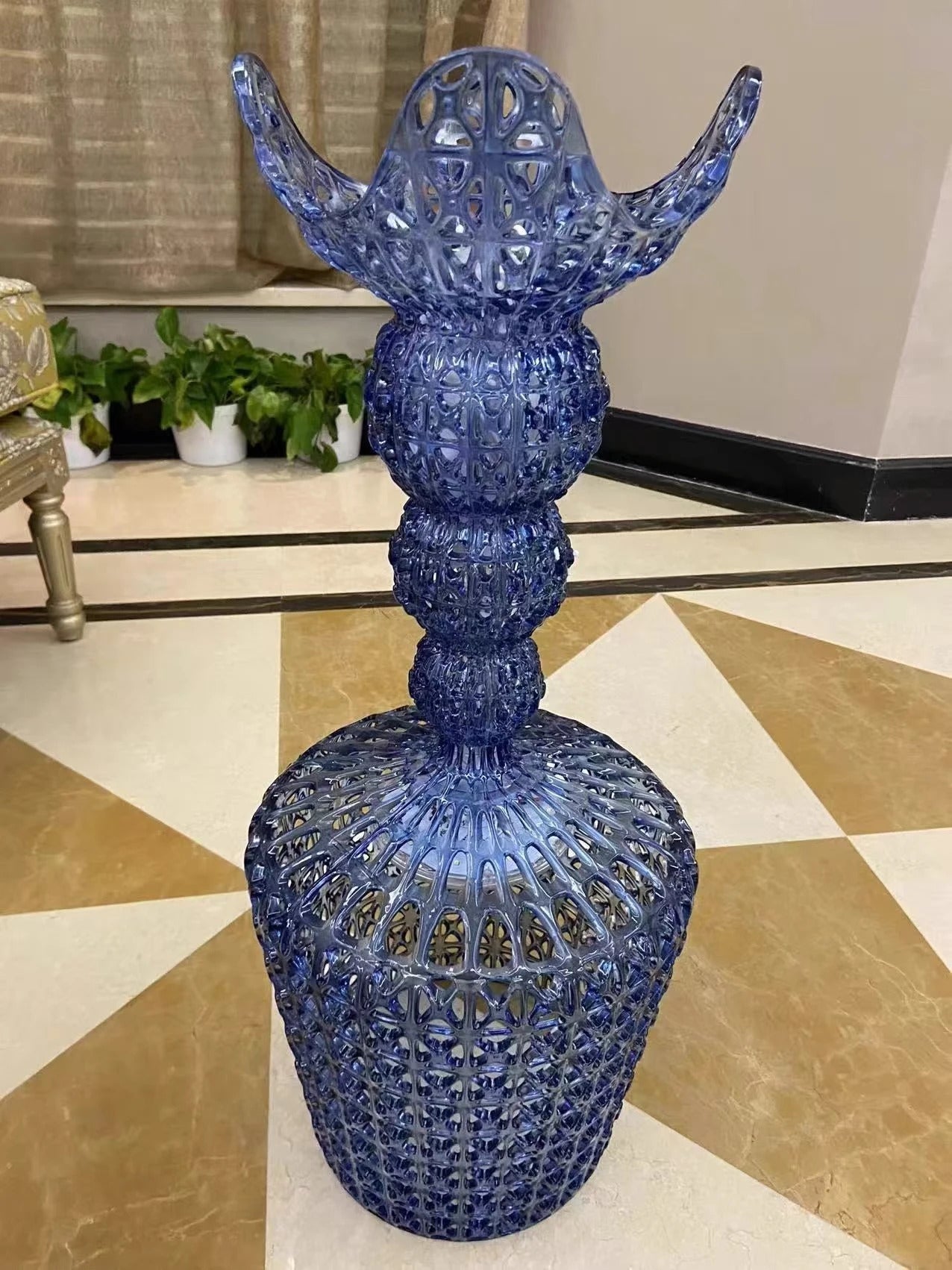 Italian Designer Acrylic Glass Wine Glass Lamp, Suitable For Exhibition Halls, Living Rooms And Bedrooms, Ambient Lamp