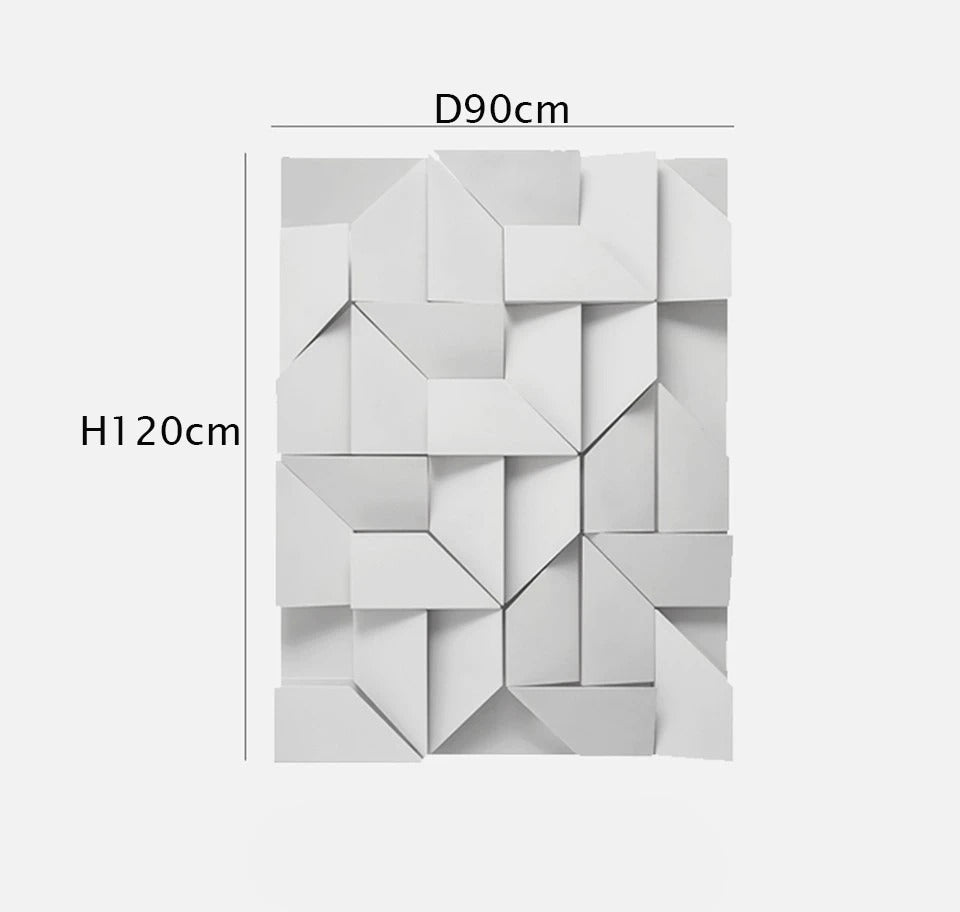 Outdoor Waterproof wall lamp Creativity 3D Model Led Sconce lights Square Wall lighting