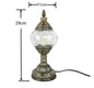 Turkish mosaic glass Table Lamp home bedside table lamp