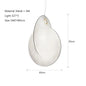 Japanese Silk Chandelier LED Wabi Sabi Pendant Lamp Living Room LED Cocoon Lamp
