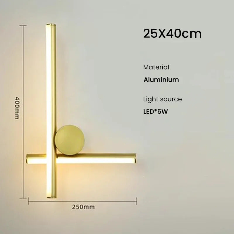 Coordinates Chandelier Modern LED Linear Ceiling Chandelier