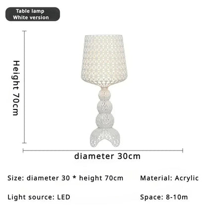 Italian Designer Acrylic Glass Wine Glass Lamp, Suitable For Exhibition Halls, Living Rooms And Bedrooms, Ambient Lamp