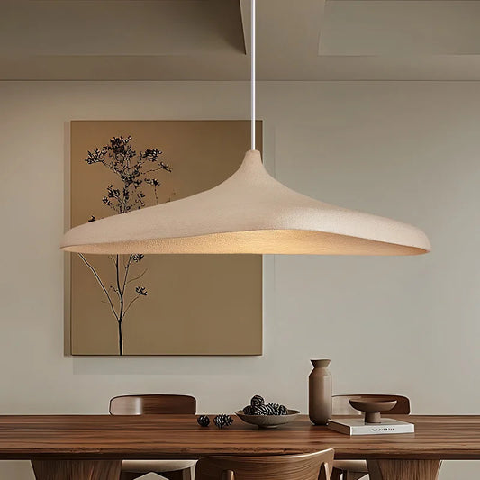 Candeeiro suspenso japonês Wabi Sabi em LED, candelabro de luxo para sala de jantar, bar, sala de estar, decoração da casa, candeeiro suspenso nórdico.