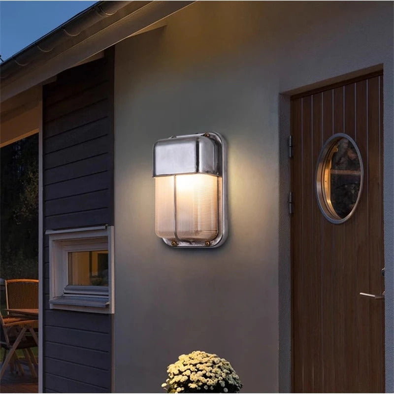 Outdoor Retro LED Wall Lamp E27 Industrial Vintage IP65 Waterproof Ceiling Sconce light
